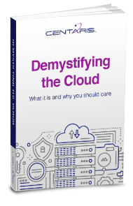 Centaris Demystifying the Cloud eBook Cover