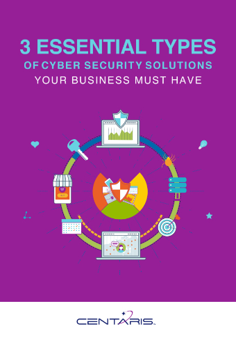 LD Centaris 3 Essential types of Cyber Security Solutions Cover