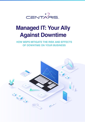 LD Centaris Managed IT Your Ally Against Downtime Cover