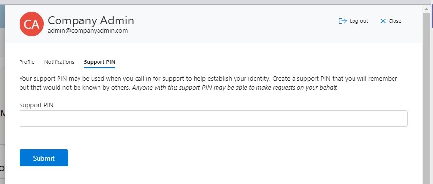 img company admin